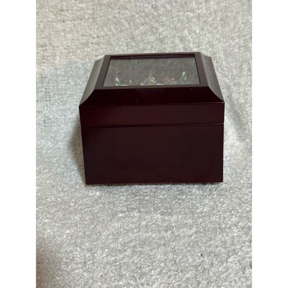 2006 Music Christmas Box With Holiday Train Wind-Up Wish You A Merry Christmas - Picture 5 of 7